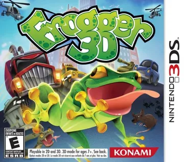 Frogger 3D (Usa) box cover front